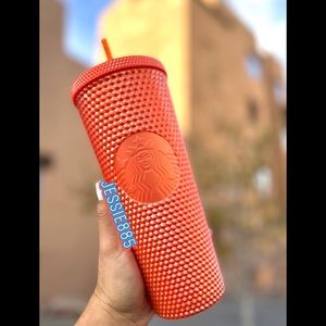 Starbucks Orange Studded